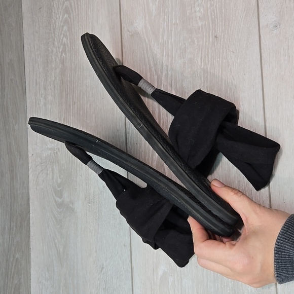 Sanuk Women Yoga Mat Slip on shoes sz 8 Sandals - Picture 7 of 10